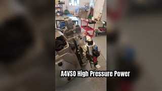 A4VSO 油圧ポンプのパワーとパフォーマンス
