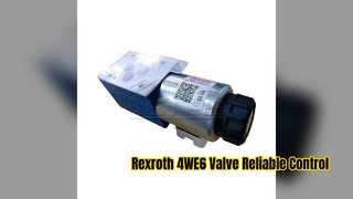 Rexroth 4WE6 ソレノイドバルブ: 信頼性の高い制御
