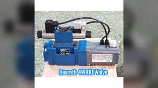 Rexroth 4WRKE 比例弁精度制御
