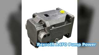 Rexroth A4FO 油圧ポンプ出力
