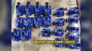 Rexroth 4WE6 油圧バルブ出力制御