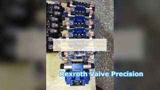 Rexroth 4WEH10 スプールバルブ精度制御